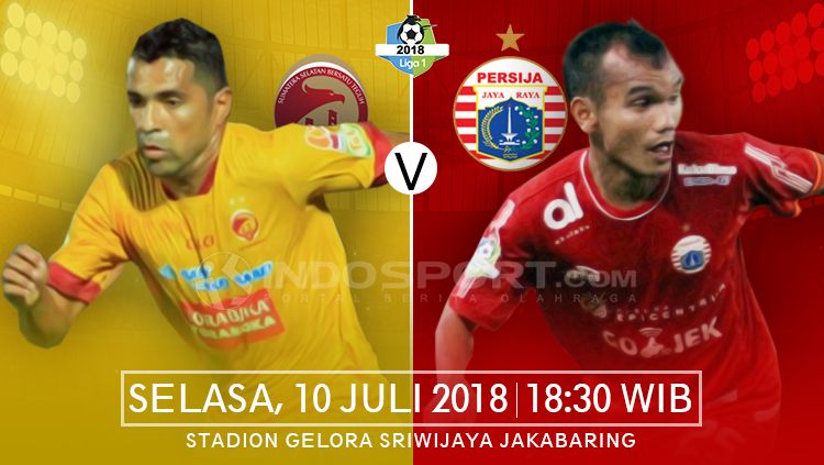 Sriwijaya FC vs Persija Jakarta. Copyright: © INDOSPORT