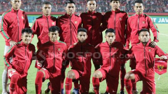 Timnas Indonesia U-19 di Piala AFF U-18 2018 Copyright: &copy; Fitra Herdian/INDOSPORT