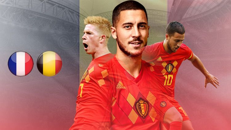 Prancis vs Belgia. Copyright: © INDOSPORT