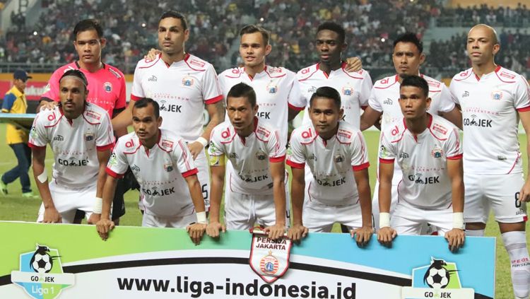 Skuat Persija Jakarta di Liga 1 2018. Copyright: © Media Persija