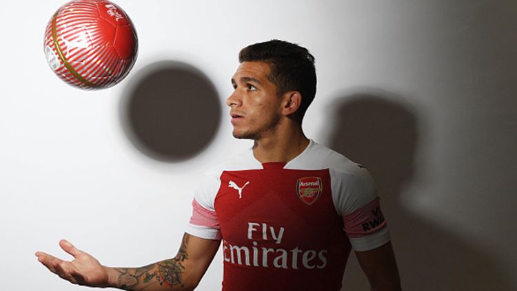Pemain baru Arsenal asal Uruguay, Lucas Torreira. Copyright: © INDOSPORT