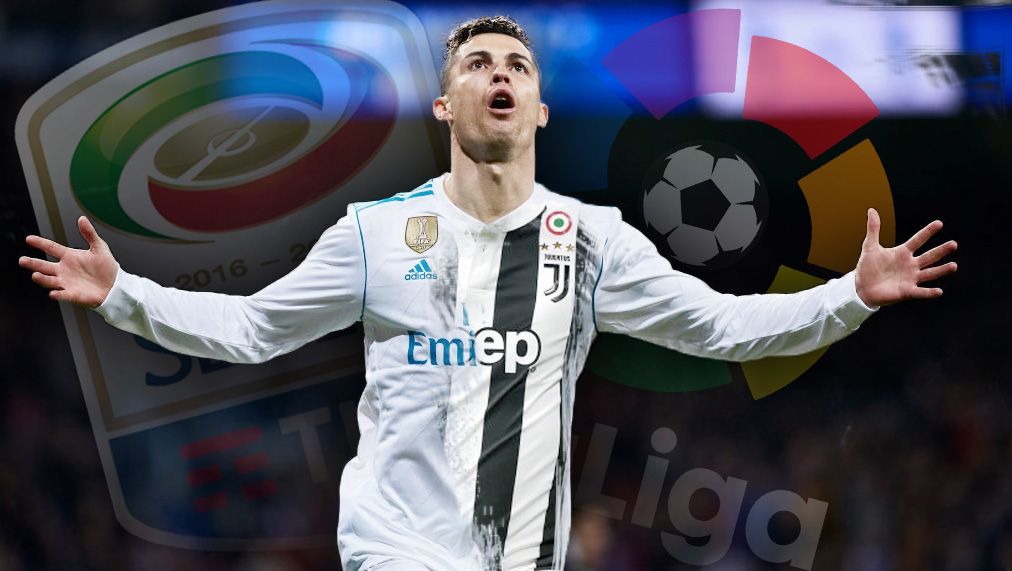 Cristiano Ronaldo hijrah ke Juventus. Copyright: © Indosport.com