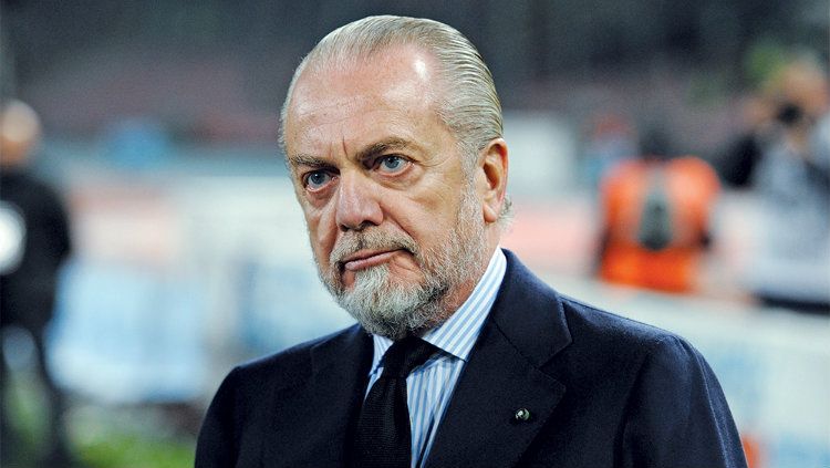 Aurelio De Laurentiis presiden Napoli jadi salah satu pemilik klub paling 'gila' di sepak bola Eropa. Copyright: © Variety