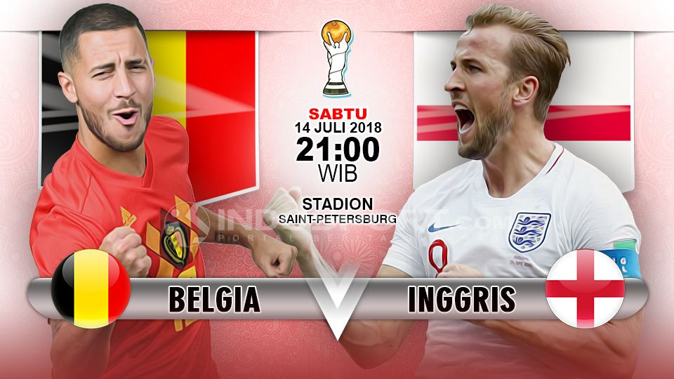 Belgia vs Inggris. Copyright: © Indosport.com