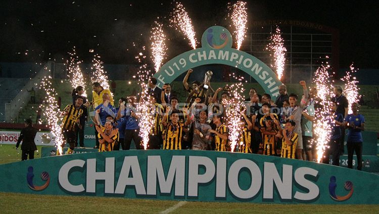 Malaysia keluar sebagai runner-up di ajang Piala AFF U-18 2018. Copyright: © INDOSPORT