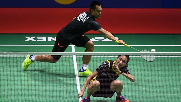 Kegagalan pasangan ganda campuran Hafiz Faizal/Gloria E. Widjaja meraih gelar Thailand Masters 2020 memicu amarah warganet. Copyright: © getty images