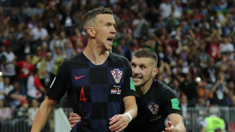 Dari kiri Ivan Perisic dan Ante Rebic, dua pesepakbol Kroasia yang sedang diincar Manchester United. Copyright: © RTL.de