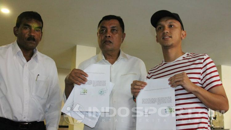 Rahmat Hidayat (Eks Sriwijaya FC) bergabung ke PSMS. Copyright: &copy; Kesuma Ramadhan/INDOSPORT