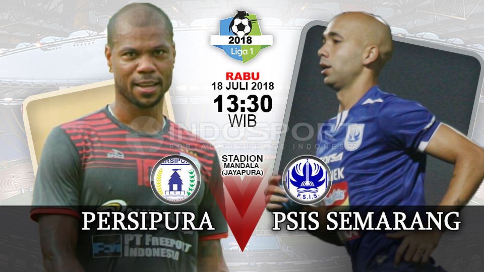 Persipura Jayapura vs PSIS Semarang. Copyright: © INDOSPORT