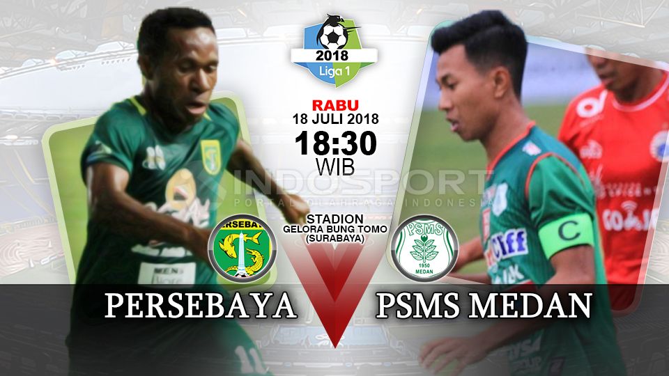 Persebaya Surabaya vs PSMS Medan. Copyright: © INDOSPORT
