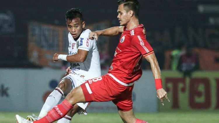 Persija Jakarta ditaklukan Bali United dua gol tanpa balas di Stadion Sultan Agung, Bantul. Copyright: © baliunitedfc/Twitter