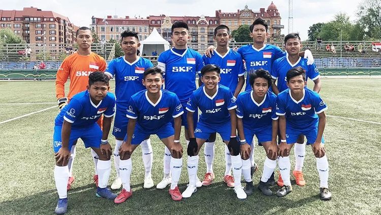 Skuat Timnas Indonesia U-15. Copyright: © gothiacup.se