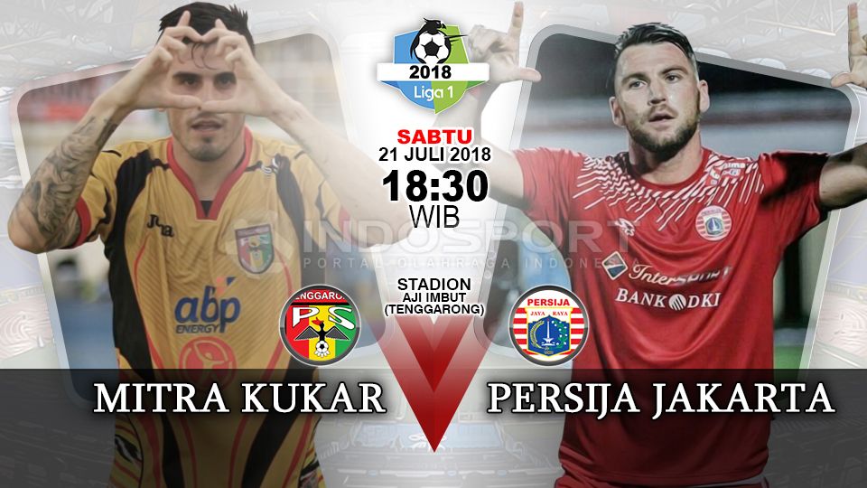 Mitra Kukar vs Persija Jakarta. Copyright: © INDOSPORT