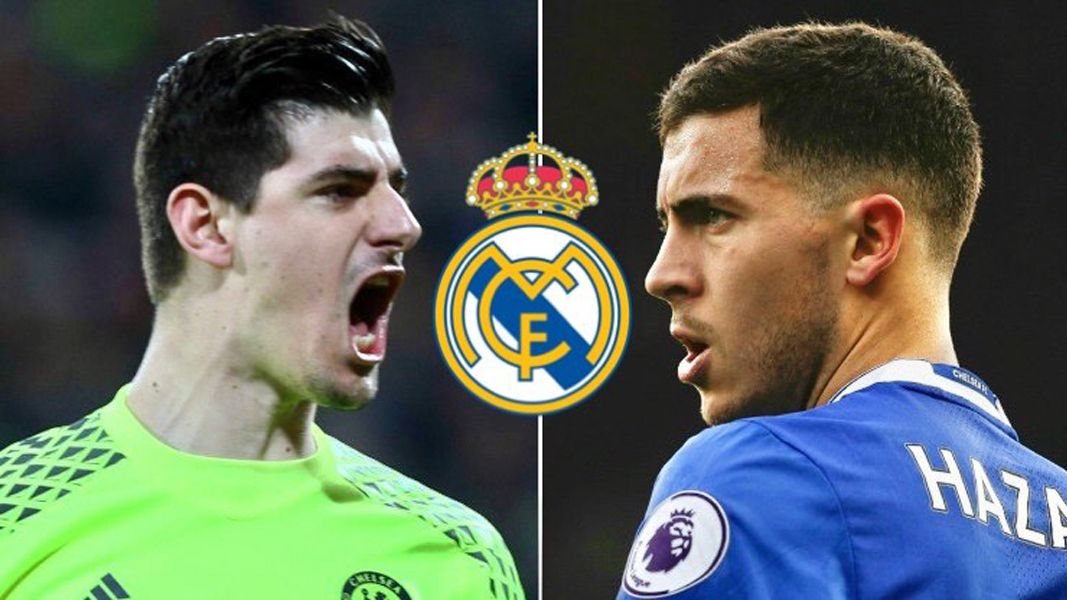 Eden Hazard Dirayu Thibaut Courtois Gabung Real Madrid