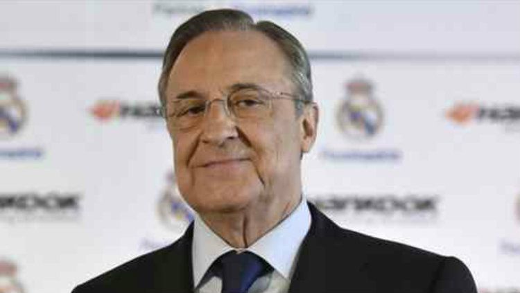 Florentino Perez Presiden Real Madrid dan ketua Liga Super Eropa. Copyright: © Don Balon