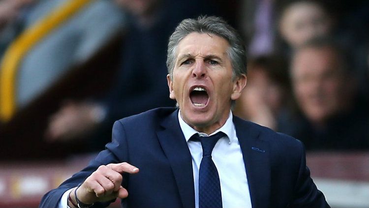 Claude Puel manajer Leicester City Copyright: © Leicester Mercury