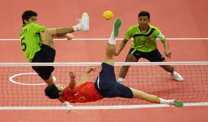 Sepaktakraw Myanmar Copyright: © zimbio