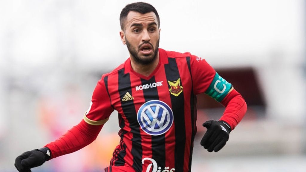 Brwa Nouri, mantan pemain sepak bola Ostersunds FK yang kini memperkuat Bali United. Copyright: © Getty Images