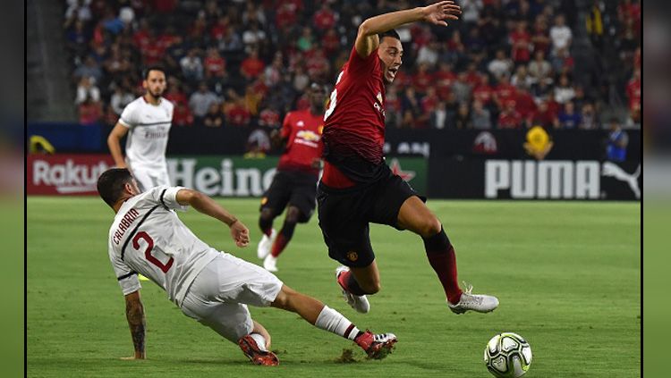 Milan vs Man United di International Champions Cup 2018. Copyright: &copy; Getty Images