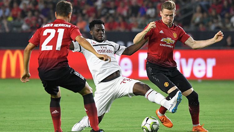Milan vs Man United di International Champions Cup 2018. Copyright: © Getty Images