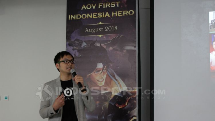 Produser AoV, Hans Saleh. Copyright: &copy; Dimas Ramadhan/INDOSPORT