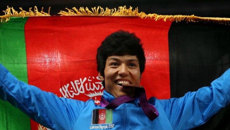 Rohullah Nikpai saat raih medali perunggu Olimpiade London 2012 Copyright: © insidethegames