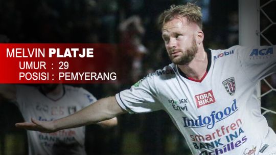 Bali United (Melvin Platje) Copyright: &copy; Indosport.com