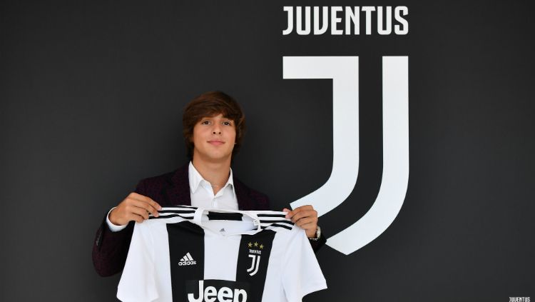 Juventus Resmi mendatangkan bintang muda Barcelona, Pablo Moreno (27/07/18). Copyright: &copy; juventus