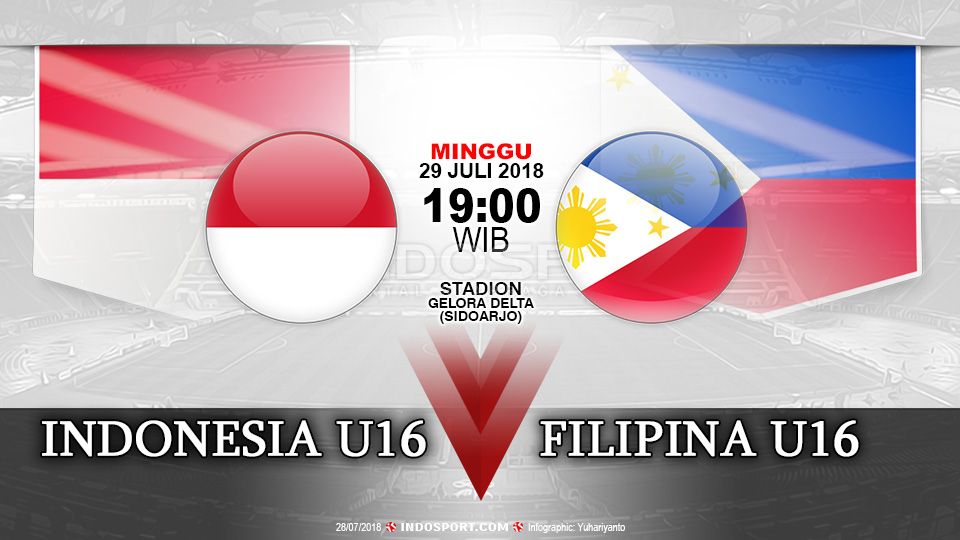 Indonesia U16 vs Filipina U16 (Prediksi) Copyright: &copy; Indosport.com