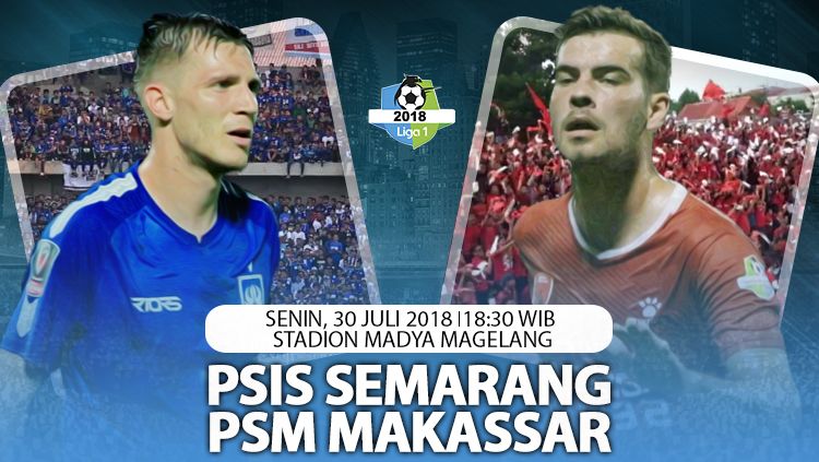 PSIS Semarang vs PSM Makassar. Copyright: © INDOSPORT