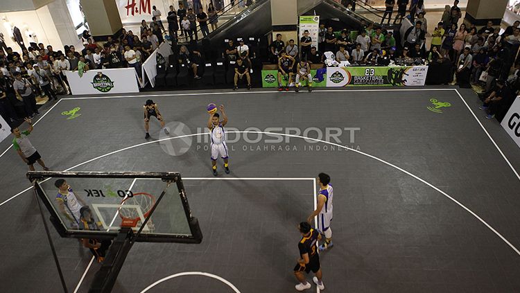 Cabor Basket 3x3 resmi akan dipertandingkan di PON XX Papua. Copyright: © Herry Ibrahim/INDOSPORT