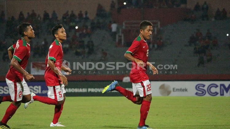 Indonesia U-16 vs Filipina U16. Copyright: © Fitra Herdian/INDOSPORT