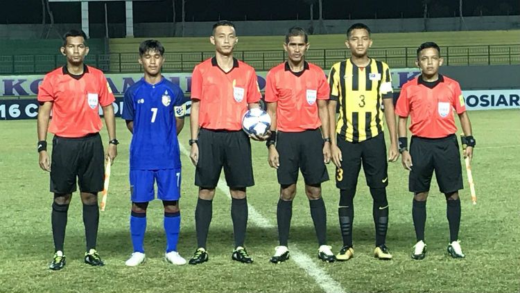 Thailand U-16 vs Malaysia U-16. Copyright: © aseanfootball.org