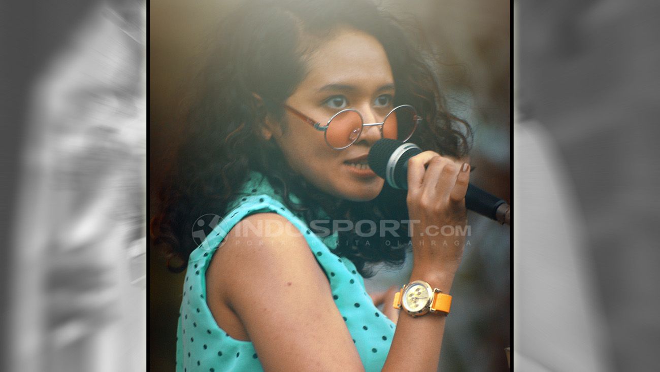 Dea Dalila, salah satu penyanyi lagu resmi Asian Games 2018. Copyright: &copy; Abdurrahman Ranala/Indosport.com