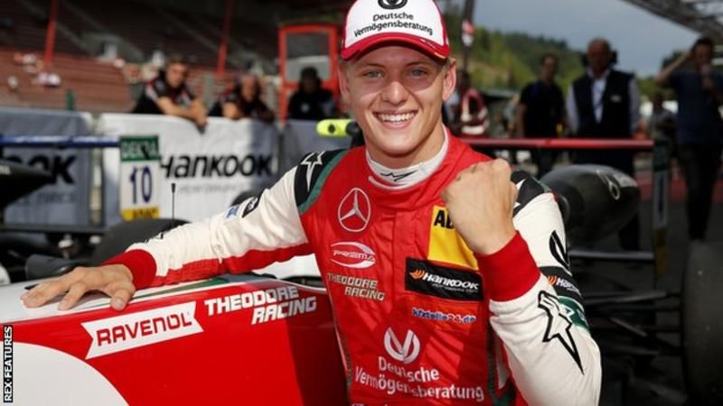 Putra Michael Schumacher, Mick Schumacher mengklaim bahwa dirinya telah siap untuk naik kasta dari Formula 2 ke kejuaraan balap mobil Formula 1. Copyright: © www.bbc.co.uk