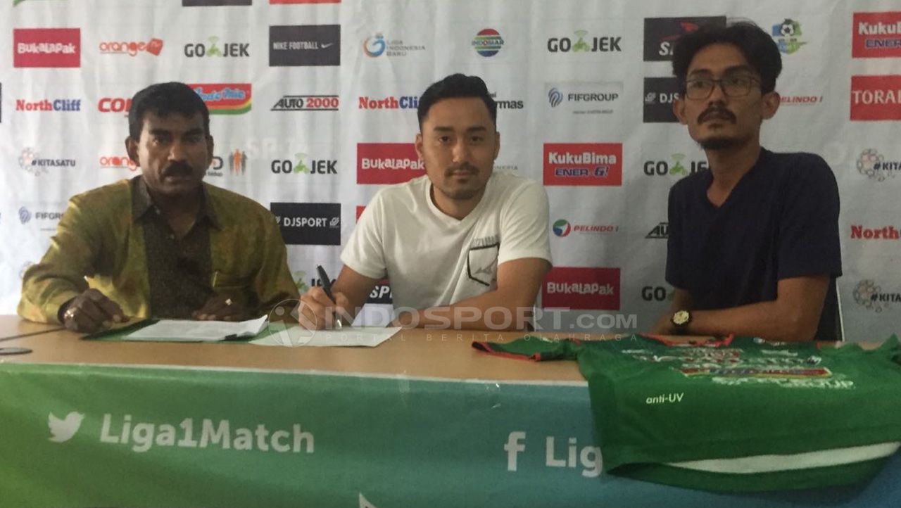 Pemain asal Jepang, Shohei Matsunaga telah resmi dikontrak PSMS Medan. Copyright: &copy; Kesuma Ramadhan/Indosport.com