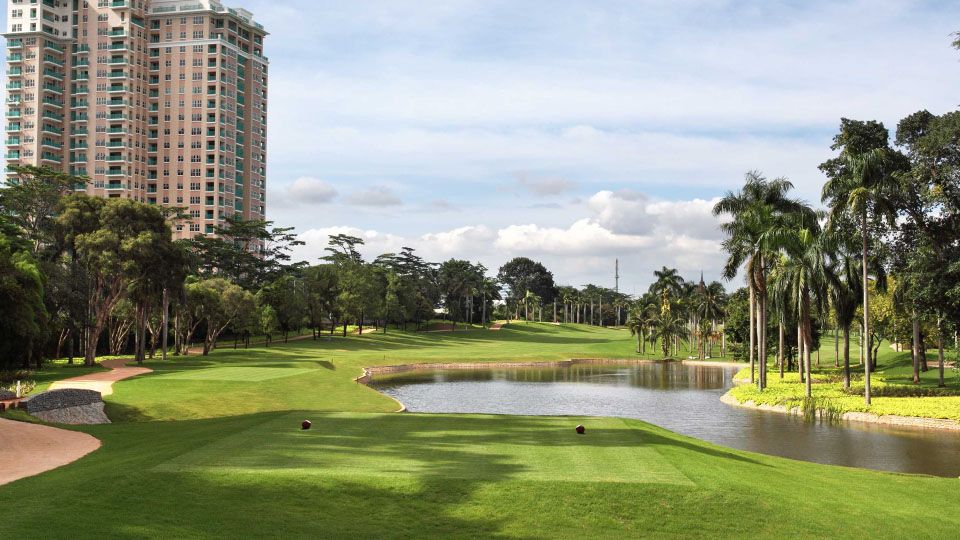 Lapangan golf di Pondok Indah Golf Course sebagai venue Asian Games 2018 Copyright: © David Lead Better