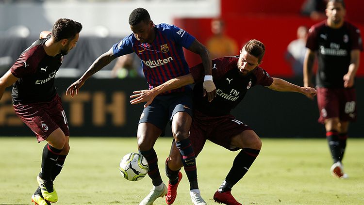 AC Milan kontra Barcelona Copyright: © Getty Image