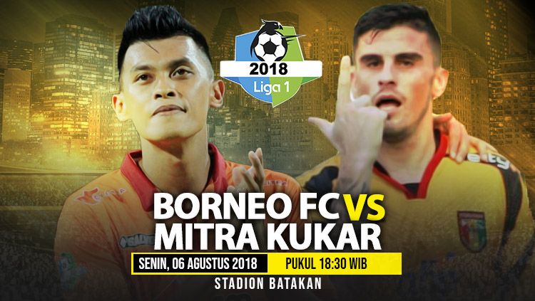 Borneo FC vs Mitra Kukar. Copyright: © INDOSPORT
