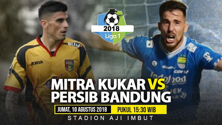 Mitra Kukar vs Persib Bandung. Copyright: © INDOSPORT