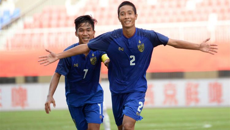 Pemain bertahan Thailand U-16, Arthit Bua-ngam. Copyright: © xinhuanet.com