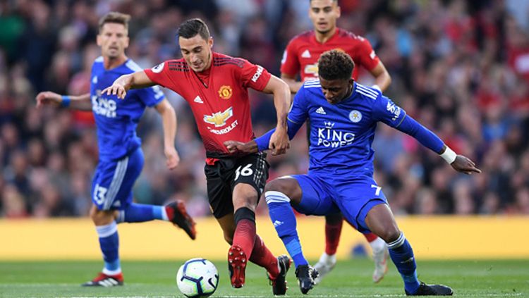 manchester United vs Leicester City Copyright: © Getty Images
