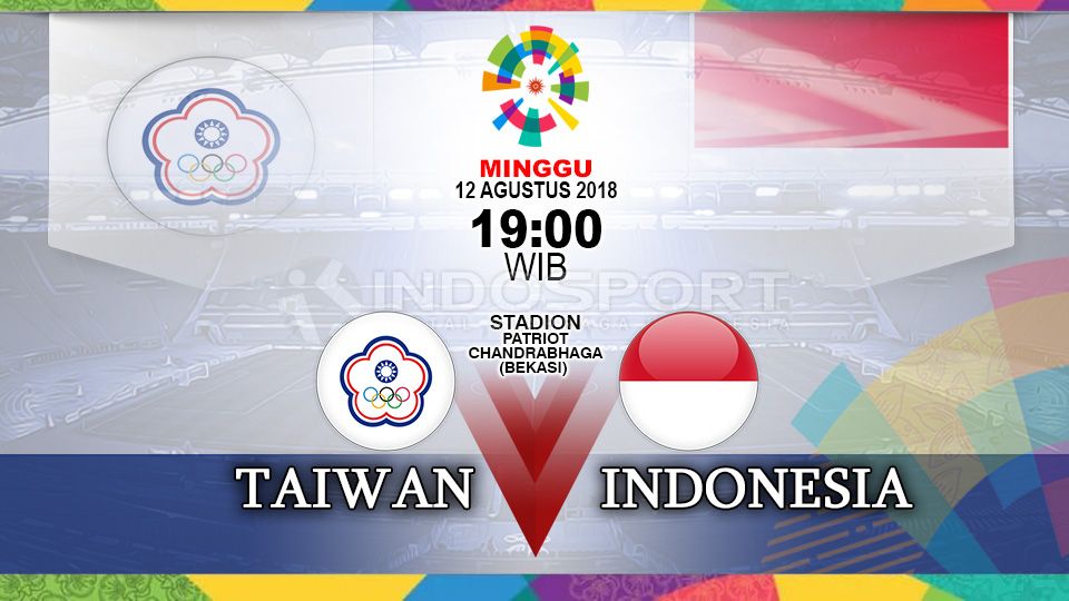 Taiwan vs Indonesia Copyright: © Indosport.com