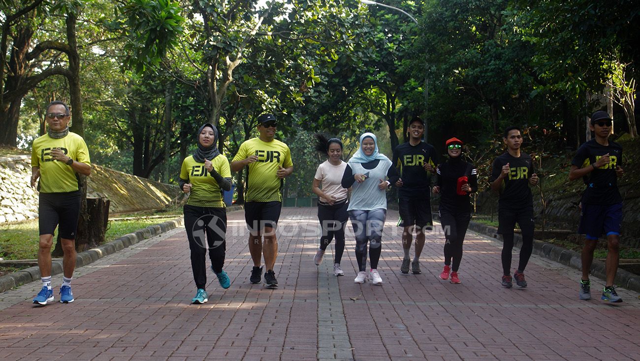 Extraordinary Jakarta Runners Copyright: &copy; Dimas Ramadhan/Indosport.com