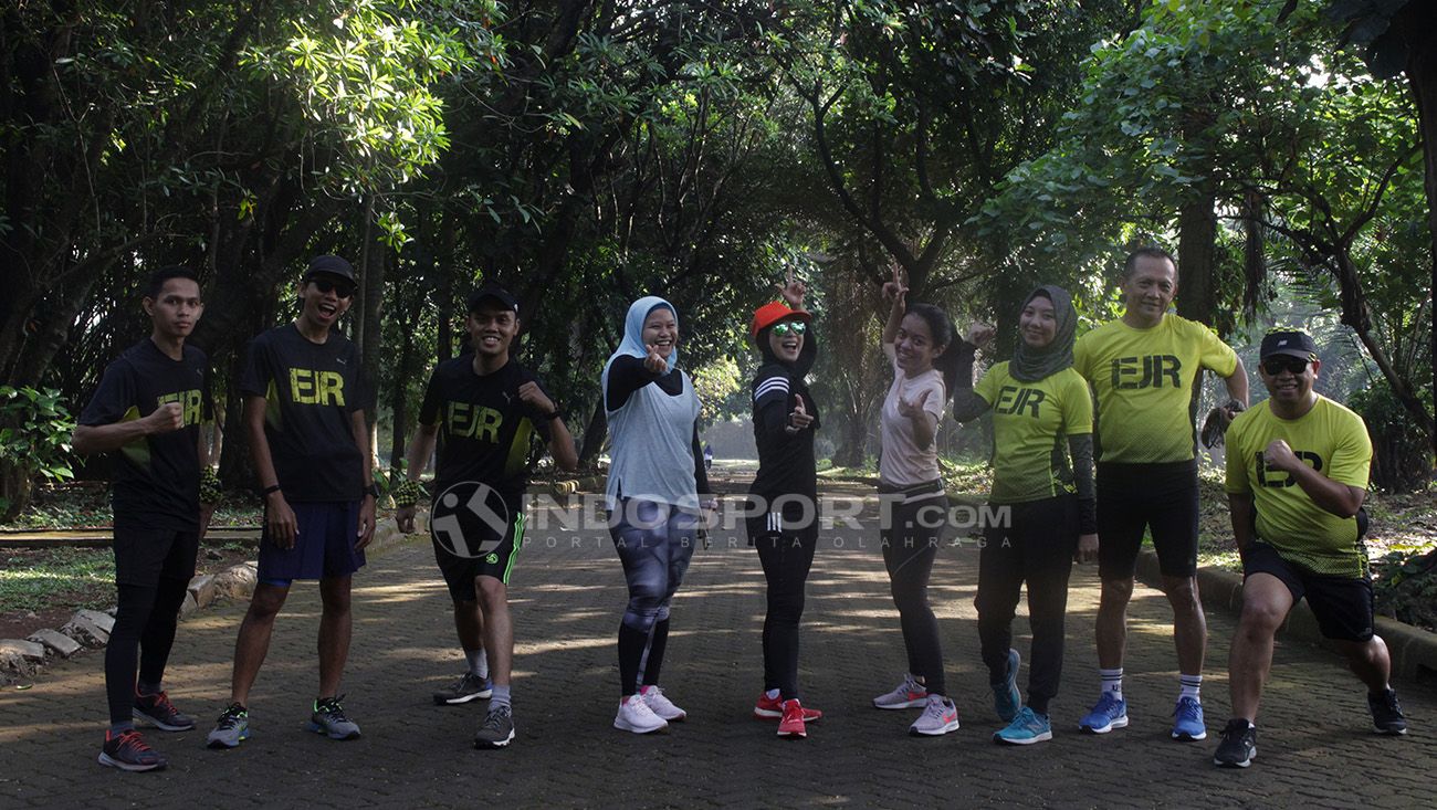 Extraordinary Jakarta Runners Copyright: &copy; Dimas Ramadhan/Indosport.com