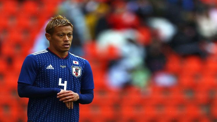 Keisuke Honda, Mantan Pemain Timnas Jepang yang kini bermain untuk Melbourne Victory Copyright: © FoxSportsAsia