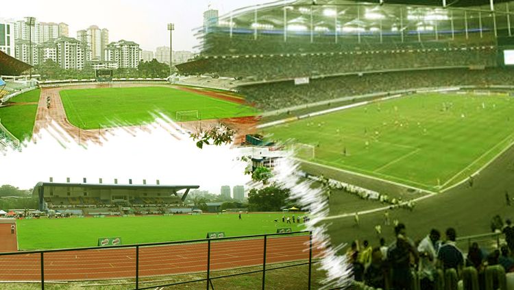 Stadion Bukit Jalil, Petaling Jaya, dan UM Stadion. Copyright: © INDOSPORT