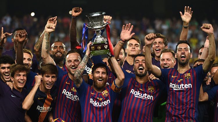 Barcelona juara Piala Super Spanyol 2018 Copyright: © Getty Images