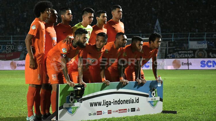 Skuat Borneo FC. Copyright: © Ian Setiawan/INDOSPORT