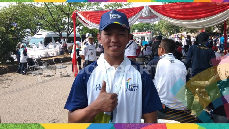 Atlet judo muda Cianjur, Aksal Muhammad Janwar. Copyright: © Zainal Hasan/INDOSPORT
